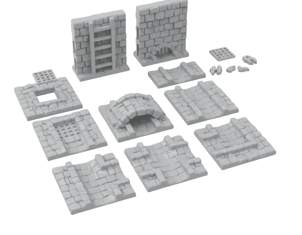 Sewer Tileset Painted